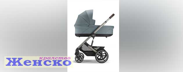 Bebeshki Kolichki Cybex 01 Balios S Lux Tpe Sky Blue
